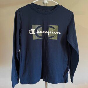 Boy's Champion Long Sleeve T-Shirt Size L Pre-owned